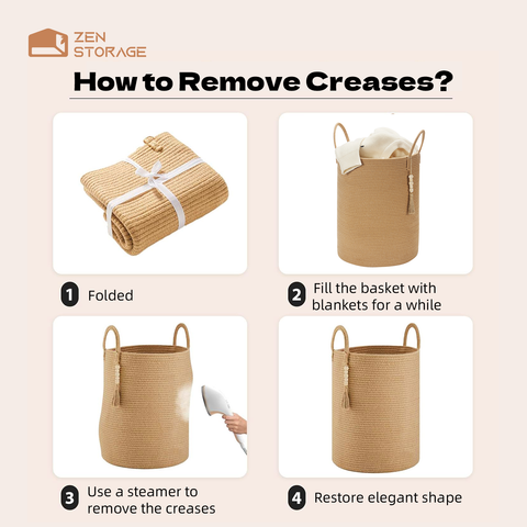 Jute Laundry Hamper