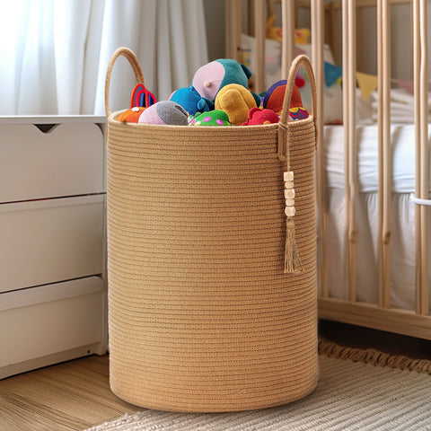 Jute Laundry Hamper