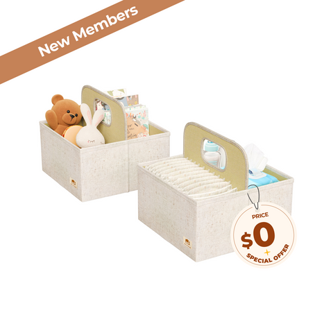 Baby Diaper Caddy Set